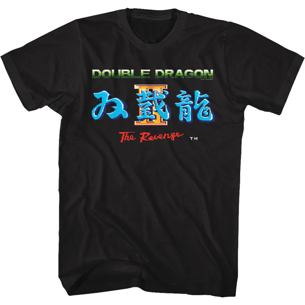 Start Screen Double Dragon Ii The Revenge Tshirt